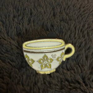 Disney Pin 111945 DLR 2015 Hidden Mickey Mad Tea Party Teacup Yellow Alice